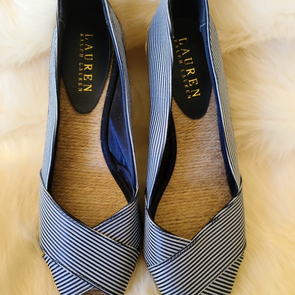 Lauren Ralph Lauren Cecilia Wedge Pump 6.5